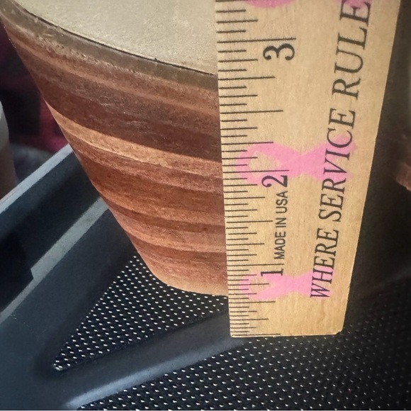 Y2K Miss Capezio NOS Womens 8M Western Boots Off White Leather Butterfly Inlay - Picture 7 of 10